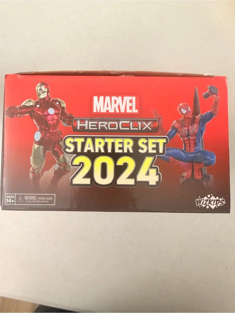 Marvel HeroClix 2024 Starter Set Painted Miniatures Game Set Marvel Universe